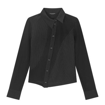 LOAXUAL] PETER PAN COLLAR RIBBON JACKET_CHARCOAL - LOAXUAL | 리켓